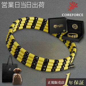 コアフォースループ 阪神タイガースモデル 70cm COREFORCE 正規品 ネックレス ブレスレット 正規品 アンクレット アクセサリー 体幹 バランス ゴルフ スイング 安定 飛距離 アップ おしゃれ メン