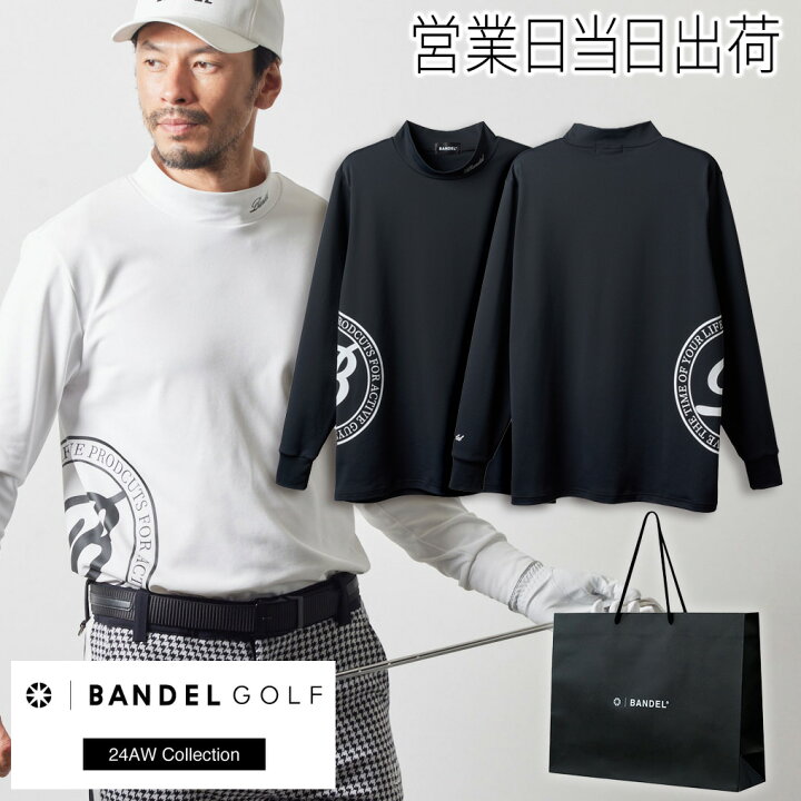 楽天市場】バンデル モックネック ロングスリーブ ゴルフ ウェア 