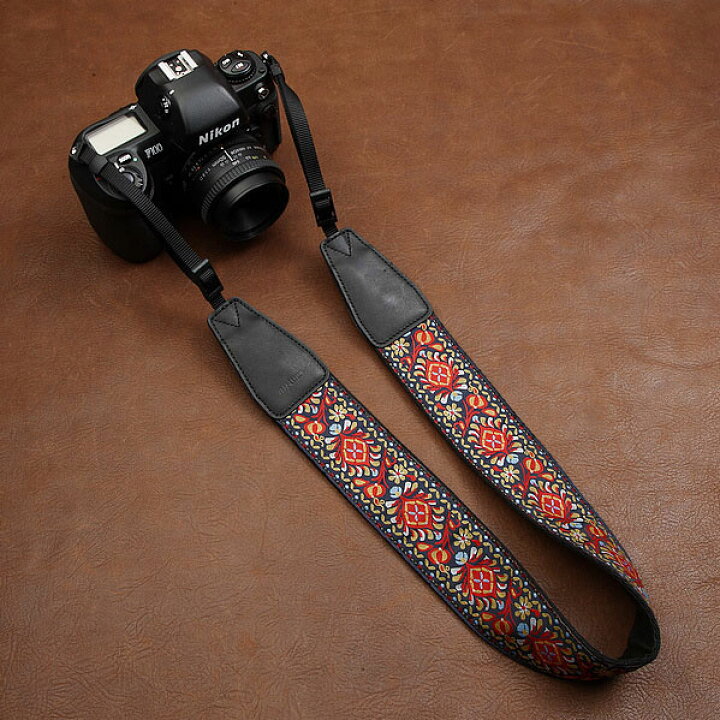 楽天市場 プレゼントに最適 Cam In 一眼レフ ミラーレス一眼レフ 用 カメラネックストラップ デザイン 疲れにくい幅広タイプ メーカー直輸入品 民族風刺繍デザイン カメラ ネック ストラップ カメラ女子 Cam7408 Asianzakka アジアンザッカ
