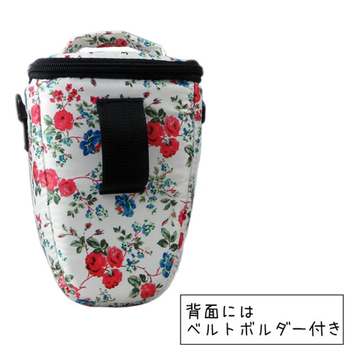 楽天市場 ボタニカルフラワー 一眼レフ カメラケース ショルダー オリンパス かわいい ミラーレス一眼レフ用 カメラソフトケース 可愛い花柄 Eos Kiss Eos M Nikon1 Olympus Penなど等 カメラ女子にも 一眼レフケース 一眼レフ ケース Asianzakka アジアンザッカ