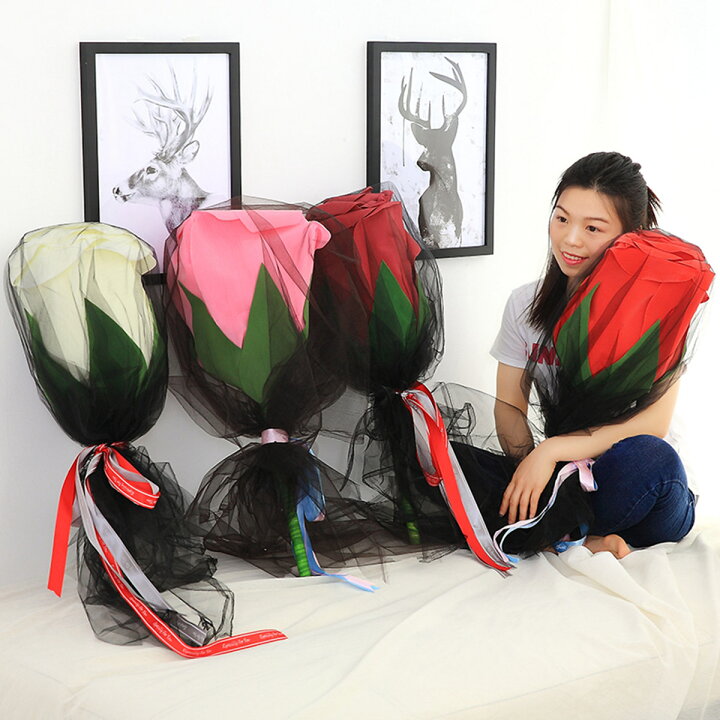 楽天市場 バラ 花束 ぬいぐるみ ホワイト ピンク ワ70cm プレゼント ギフト 子供 誕生日 ラッピング 結婚式 引き出物 二次会 クリスマス プレゼント 子供 アジアウインド