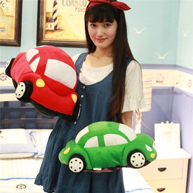 車 ぬいぐるみ カー 乗り物 ブルー ピンク グリーン レッド プレゼント ギフト 子供 かわいい おしゃれ ゆるかわ 玩具 抱き枕 枕 クッション インテリア キッズ 誕生日 クリスマス 出産祝い お祝い 贈り物 ラッピング 送料無料 クリスマス プレゼント 子供