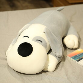 【送料無料】アニマル ぬいぐるみ 動物 犬 イヌ ワンちゃん 茶色 グレー ブラウン おもちゃ 玩具 かわいい ゆるかわ 50cm プレゼント ギフト 子供 誕生日 ラッピング クリスマス