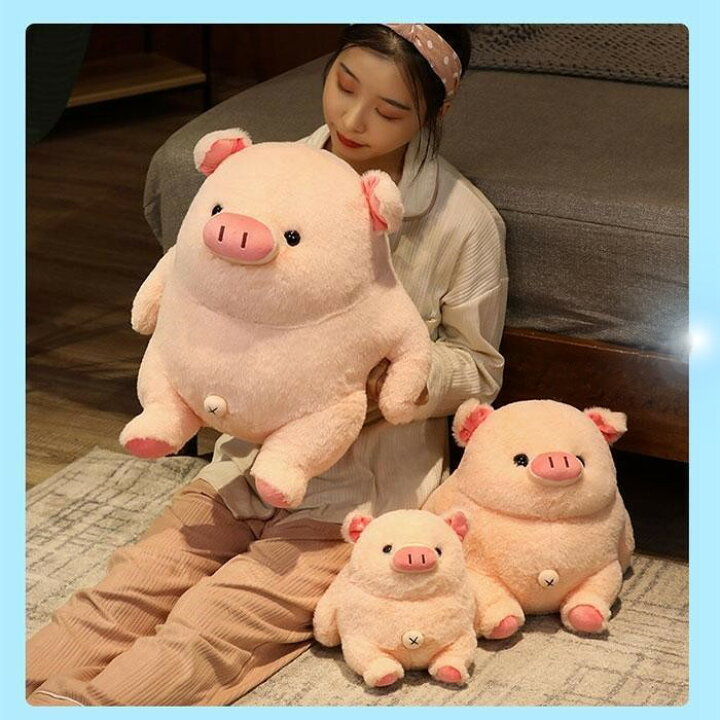 楽天市場】可愛い 子豚さん ぬいぐるみ 22センチ 30センチ 40センチの3 