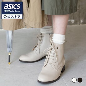 【アウトレット】AcureZ(アキュアーズ) きれいめトラッドブーツ 生活防水 ファスナー付レースタイプ レディス レディースブーツ AO-10238