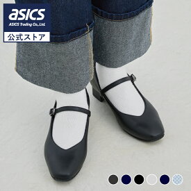 アシックス 商事 パンプス アキュアーズ AcureZ レディス メリージェーンパンプス スクエアトゥ ベルト付き 3E相当 3.5cmヒール AO-10243 26ss_new