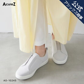 【母の日】アキュアーズ AcureZ レディス スリッポンスニーカー ゴアスリッポン 3E相当 22.0-25.0cm 約3.0cmヒール AO-10245 24ss_n