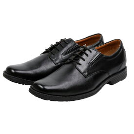 【父の日】ビジネスシューズ 革靴 メンズ 本革 texcy luxe(テクシーリュクス) 外羽根式プレーントゥ スクエアトゥ 3E相当 革靴 ビジネスシューズ men's 黒 24.5-28.0 TU-7704S