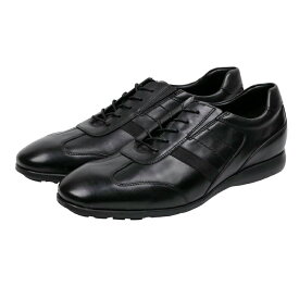 【父の日】ビジネスシューズ 革靴 メンズ 本革 texcy luxe(テクシーリュクス) ビジネス ドレススニーカー ビジカジ ラウンドトゥ 紐タイプ 2E相当 ビジネスシューズ 革靴 men's 黒/茶色 24.5-27.0 TU-7746S