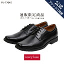 ビジネスシューズ 革靴 メンズ 本革 texcy luxe(テクシーリュクス) 外羽根式プレーントゥ スクエアトゥ 3E相当 革靴 ビジネスシューズ men's 黒 24.5-28.0 TU-7704S