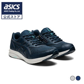 アシックスウェルネスウォーカー ゲルファンウォーカー ウォーキングシューズ スニーカー レディス 3E相当 紐タイプ ファスナー付 GEL-FUNWALKER W054 1292A054