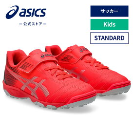 ＼期間限定ポイント10倍！／【アシックス公式】 キッズサッカーシューズ JUNIOLE 6 TF DIVA PINK/PURE SILVER｜レッド 赤 RED キッズ 子供 ジュニア マジックテープ ベルト クッション性｜asics ジュニオーレ6TF