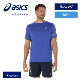 アシックス ASICS ICON SS TOP ランニングウェア メンズ ｜ランニング スポーツウェア トレーニングウェア フィットネス ジム 半袖 シャツ Tシャツ 男性｜asics 公式