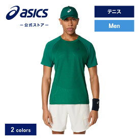 【期間限定ポイント10倍】アシックス ACTIBREEZE半袖シャツ テニスウェア メンズ ｜テニス スポーツウェア トレーニングウェア フィットネス ジム Tシャツ 男性｜asics 公式