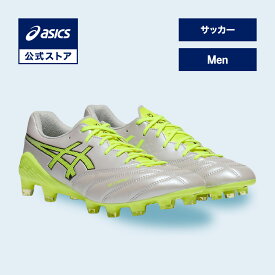 【期間限定20％OFF】アシックス DS LIGHT X-FLY 6 DS ライト X フライ 6 サッカーシューズ メンズ CLOUD GREY/SAFETY YELLOW STANDARD｜サッカースパイク 軽量 グラウンド シルバー 銀 男性｜asics 公式