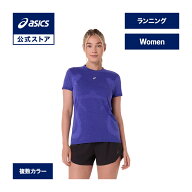 【期間限定ポイント10倍】アシックス ROADランニングシームレス半袖シャツ ランニングウェア レディース …