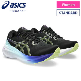 GEL-KAYANO 30 BLACK/GLOW YELLOW 1012b357.003 女性用 スポーツシューズ ランニング ジョギング フィットネス ゲルカヤノ ランニングシューズ スポーツシューズ 運動靴 スニーカー アシックス 公式 asics