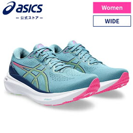 GEL-KAYANO 30 GRIS BLUE/LIME GREEN 1012b503.402 女性用 スポーツシューズ ランニング ジョギング フィットネス ゲルカヤノ ランニングシューズ スポーツシューズ 運動靴 スニーカー アシックス 公式 asics