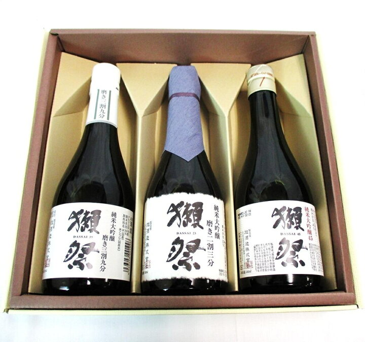 楽天市場】御中元 獺祭 300ml 飲み比べ ギフト セット 父の日 3本 飲み 