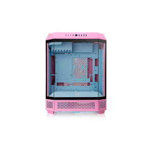 Thermaltake The Tower 600 Bubble Pink 3ʋKXpl̗p pX^C ~h^[ ATX PCP[X sNbCA-1Z1-00MAWN-00