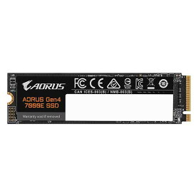 GIGABYTE AORUS Gen4 7000E SSD 容量2TB M.2(2280) 3D TLC 2.3mm｜AG470E2TB