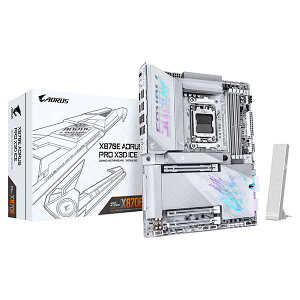 GIGABYTE X870E AORUS PRO X3D ICE ATX }U[{[h zCgbX870E A PRO X ICE