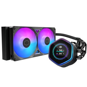 Cooler Master ML 240 Atmos II LCD ARGB ȈՐCPUN[[ ubNbMLX-D24M-A25SZ-L1