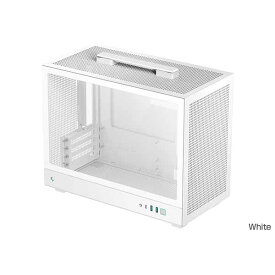 Deepcool CH160 PLUS WH キャリーハンドル搭載 ミニタワー型PCケース ホワイト｜R-CH160-WHNGM0-G