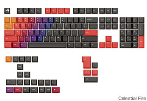 �y�労�ӍՁE10%�|�C���g�E�v�G���g���[�zGlorious GPBT Gradient Keycaps - Celestial Fire - US - Retail �O���f�[�V�����J���[�̃L�[�L���b�v�Z�b�g �t�@�C�A�bGLO-KB-ACC-KC-GPBT-GR-CEF-US