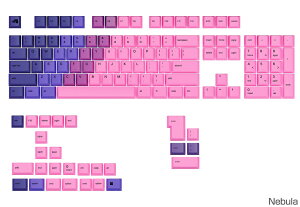 Glorious GPBT Gradient Keycaps - Nebula - US - Retail Of[VJ[̃L[LbvZbg lrbGLO-KB-ACC-KC-GPBT-GR-NEB-US