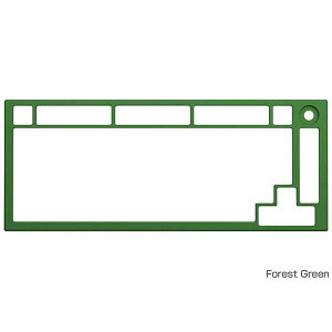 Glorious GMMK PRO 75% Alternative Top Frame - Forest Green �L�[�{�[�h�p�g�b�v�t���[�� �t�H���X�g�O���[�� �bGLO-ACC-P75-TF-FG