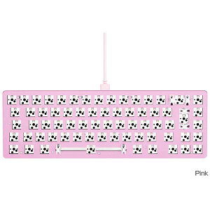 Glorious GMMK 2 65% (Barebones) - Pink 65%�L�[�{�[�h�p�x�A�{�[�� �s���N�bGLO-GMMK2-65-RGB-P