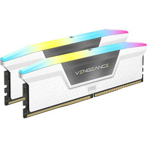Corsair VENGEANCE RGB 64GB (32GBx2) DDR5 6000MT/s CL30-36-36-76 UDIMM 1.40V Intel XMP & AMD EXPO zCgbCMH64GX5M2B6000Z30W
