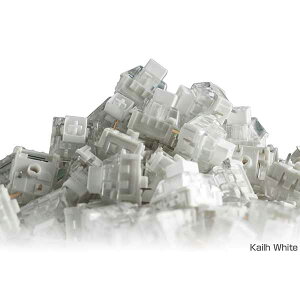 Glorious Kailh White Kailh���L�[�X�C�b�`�Z�b�g �N���b�L�[ �z���C�g�bKAI-WHITE