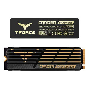 Team CARDEA A440 M.2 PCIe SSD e2TBbTM8FPZ002T0C327