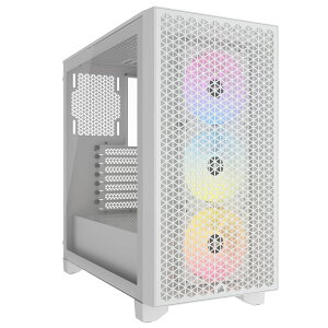 Corsair 3000D RGB Tempered Glass White ~h^[^PCP[X zCgbCC-9011256-WW