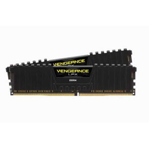 Corsair 64GB(32GBx2) DDR4 3200MHz(PC4-25600) DIMM, Unbuffered, 16-20-20-38, Vengeance LPX black HeatspreaderbCMK64GX4M2E3200C16