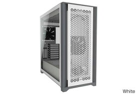 Corsair 5000D Airflow Tempered Glass -White- ミドルタワー型PCケース｜CC-9011211-WW