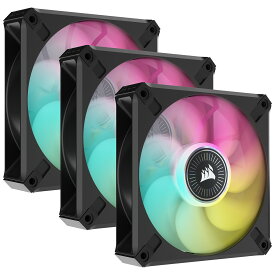 Corsair iCUE ML120 RGB ELITE with iCUE Lighting Node CORE -Triple Pack- コントローラー付属モデル｜CO-9050113-WW