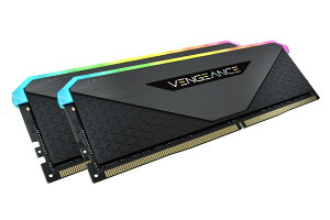 Corsair 16GB(8GBx2) DDR4 3200MHz (PC4-25600) 16-20-20-38 UDIMM VENGEANCE RGB RT ubN 1.35V for AMD RyzenbCMN16GX4M2Z3200C16