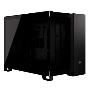 Corsair 2500X Tempered Glass mATX Mid-Tower Black �s���[���X�f�U�C���̃~�j�^���[�^PC�P�[�X �u���b�N�bCC-9011265-WW