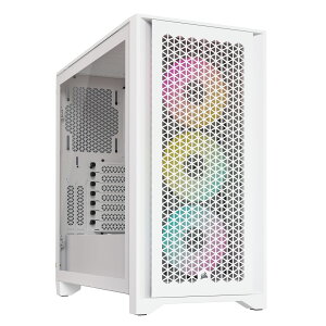 Corsair iCUE 4000D RGB Airflow True White ~h^[^PCP[X zCgbCC-9011241-WW