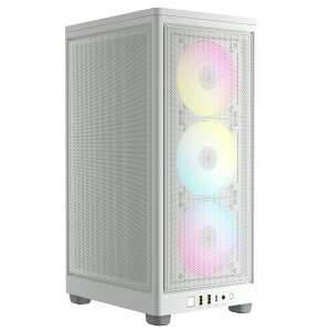 Corsair iCUE 2000D RGB AIRFLOW - ITX Tower - White ~j^[^PCP[X zCgbCC-9011247-WW