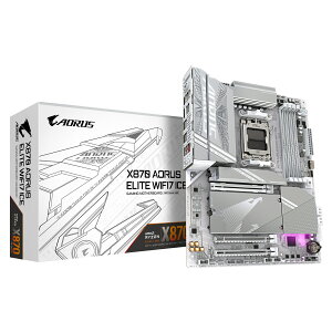 GIGABYTE X870 AORUS ELITE WIFI7 ICE ATX}U[{[hbX870 A ELITE WF7 ICE