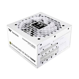 Thermaltake TOUGHPOWER GT/0750W ATX3.1 Snow PCI Express 5.1対応 コンパクトな電源ユニット ホワイト｜PS-TPT-0750FNFAGJ-W
