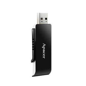 Apacer USB3.1 Gen1 AH350 64GB Flash Drive ブラック RP|AP64GAH350B-1