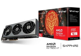 Sapphire NITRO+ Radeon RX 7800 XT GAMING OC 16GB GDDR6 グラフィックボード｜SAP-NITRORX7800XTOC16GB/11330-01-20G