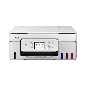 CANON G3390 特大容量タンク搭載 インクジェット複合機 ホワイト|6706C021