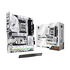 ASRock X870 Steel Legend WiFi 高品質コンポーネント搭載 ATXマザーボード｜X870 Steel Legend WiFi