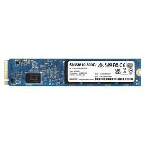 Synology SNV3510 M.2 NVMe SSD e800GB M.2(22110) 4.5mm Enterprise Grade EndurancebSNV3510-800G